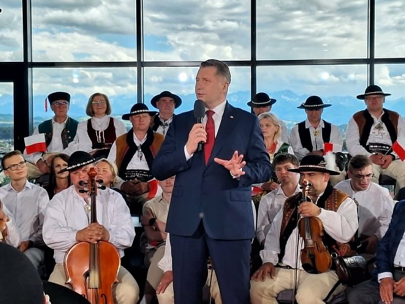 Przemysław Czarnek w Nowym Targu. "Musimy się nauczyć myśleć po polsku i wszystko co jest w interesie Polski i Polaków mieć na pierwszym miejscu" (zdjęcia)