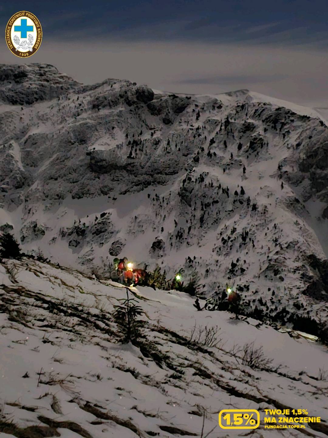 Zakończono poszukiwania turysty w Tatrach. Na ratunek było za późno