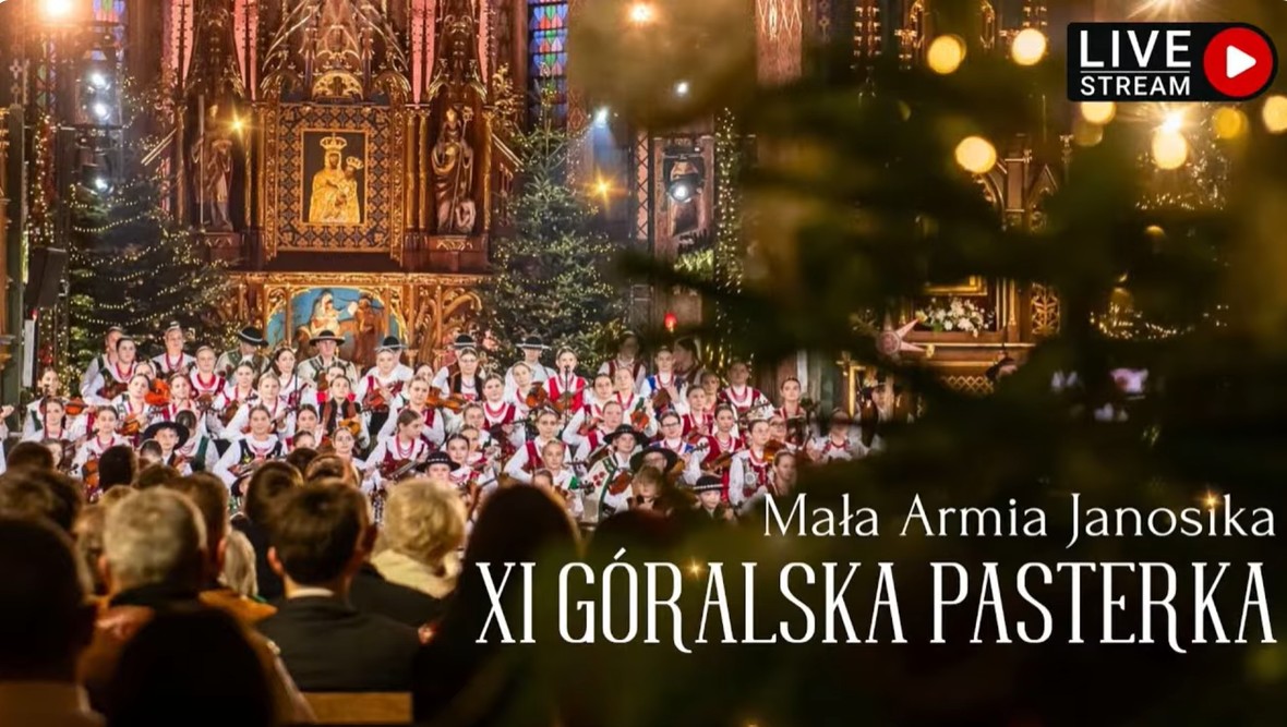 Jedyna taka pasterka i Święta z Małą Armią Janosika. Zobaczcie relację (film)