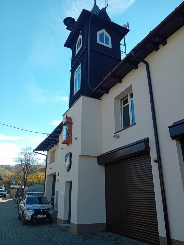 Remiza OSP w Szczawnicy jak nowa. Termomodernizacja zakończona