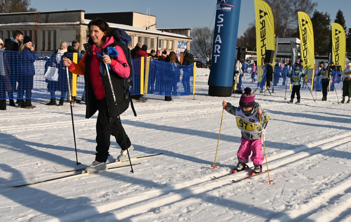600 zawodników, słońce i śnieg. Tak wyglądał XIII Bieg Podhalański (zdjęcia)