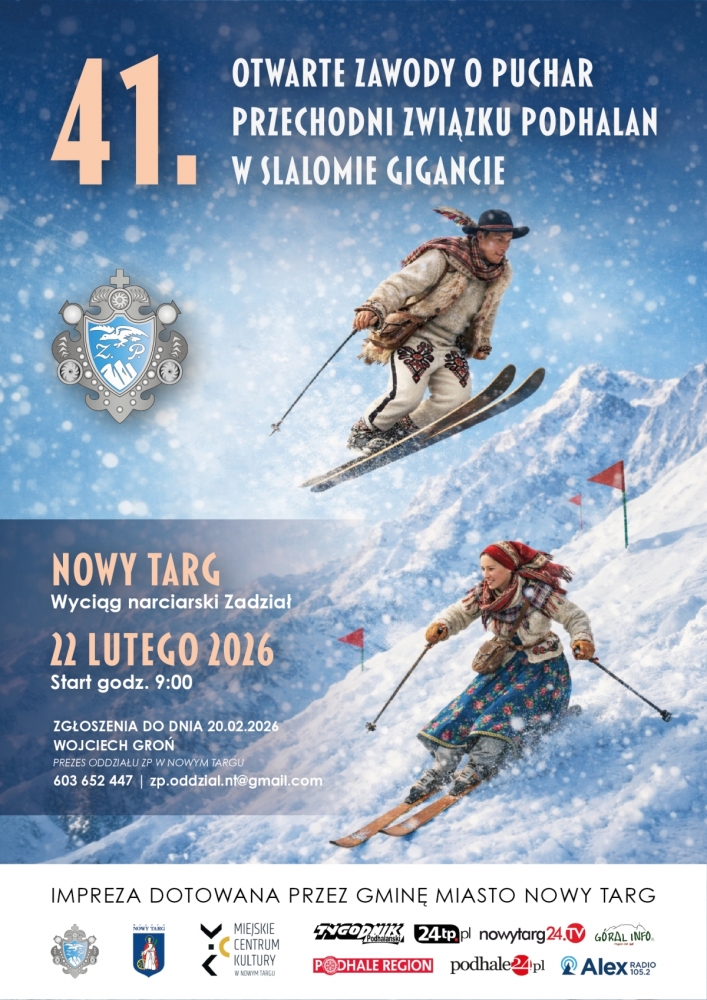 Zawody narciarskie o Puchar Związku Podhalan w Nowym Targu