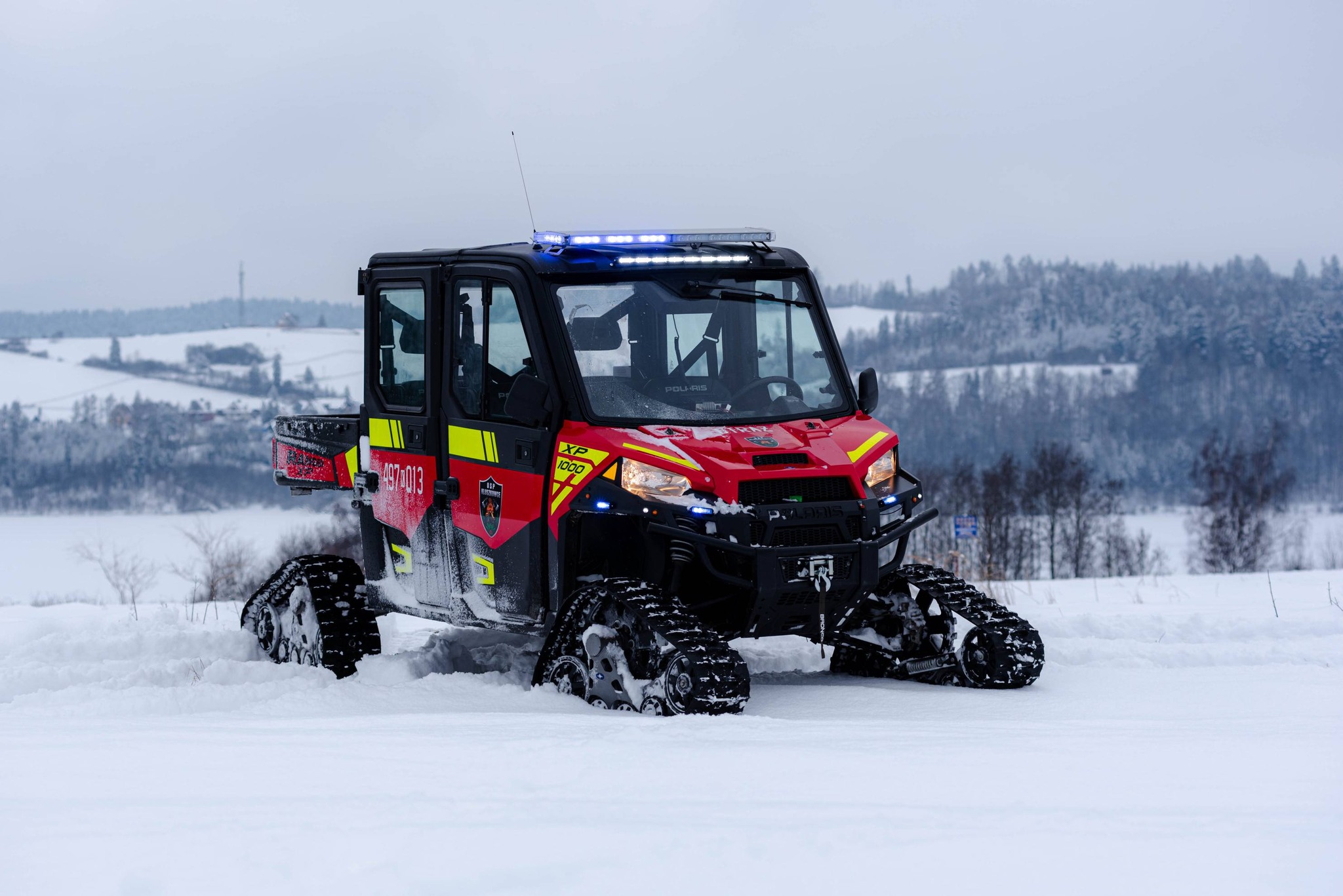 OSP Kluszkowce z nowym pojazdem ratowniczym