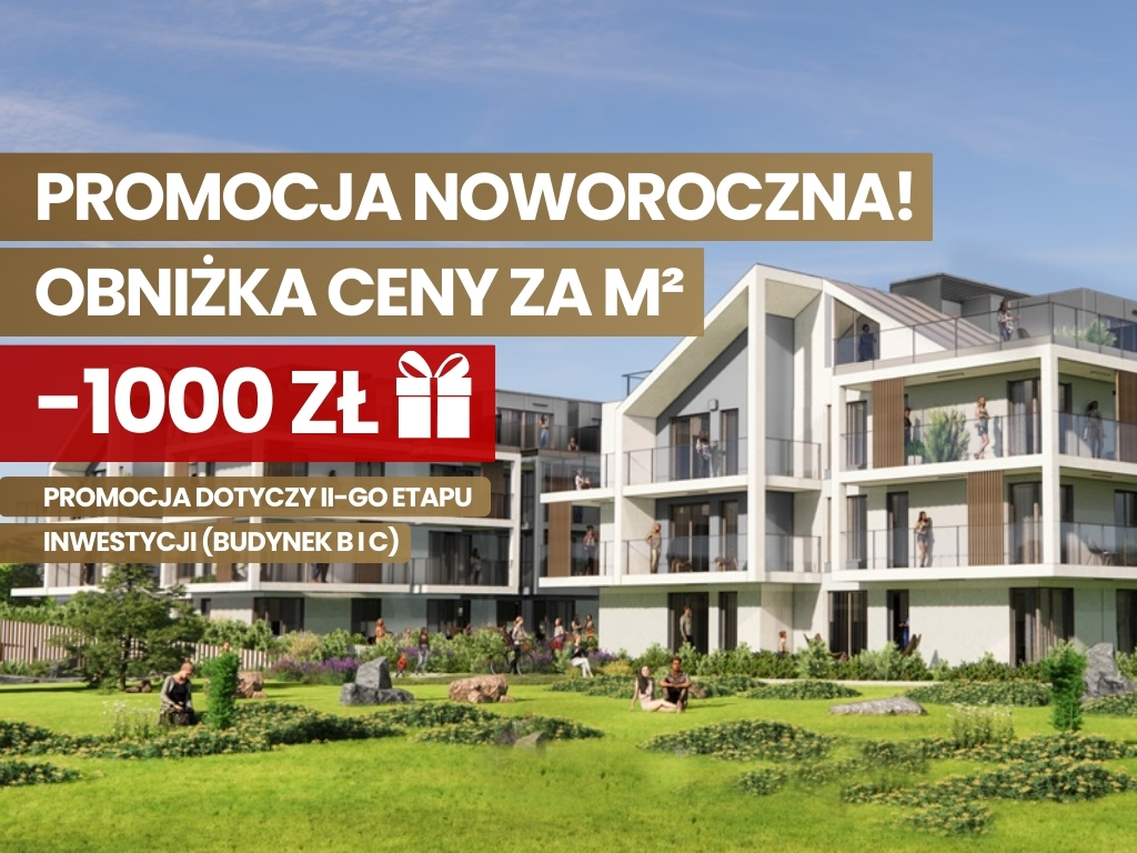 Noworoczny prezent, który zostanie z Tobą na lata - Zamieszkaj w Green Park w Rabce-Zdroju i oszczędź! (art. sponsorowany)